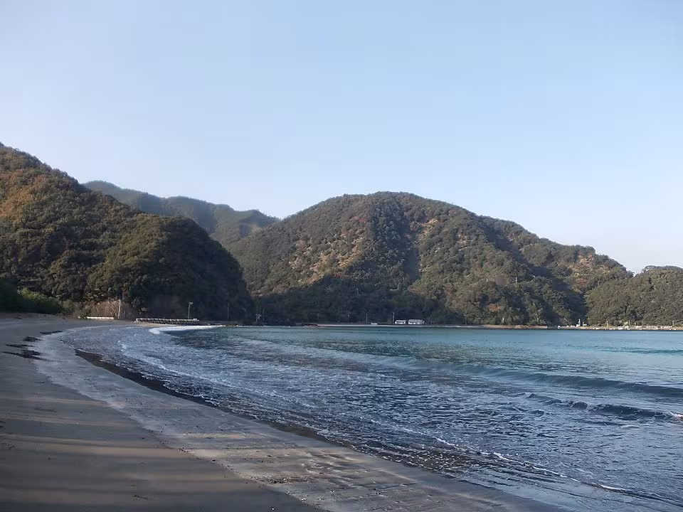 波当津海岸